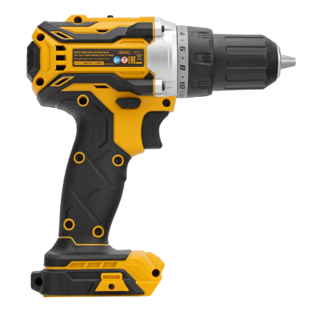 Дрель-шуруповерт аккумуляторная, бесщет. DENZEL BLDL-18-0 Li-Ion, 18 В