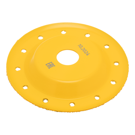 Чашка твердосплавная зачистная DENZEL, 125 мм, Наклонная, мелкое зерно #32