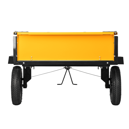 Прицеп для мотоблока DENZEL TT-500, оцинк., груз. 500 кг, рег. сцепка, колеса 4.00-10, в упаковке