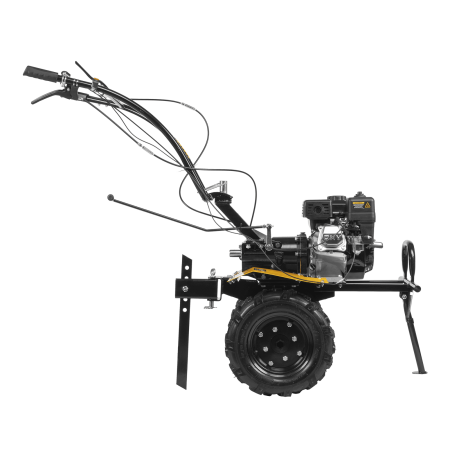 Мотоблок DPT-270X, 7 л.с., диск.сцеп, шир 90 см, глуб 35 см,фрез 3х4,ВОМ,скор 2В/1Н,кол 8" Denzel