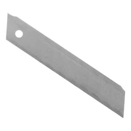 Лезвия DENZEL 18 мм, сталь SK5 - 0,5 мм, 10 штук