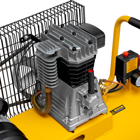 Компрессор воздушный DENZEL BCI2300/100, 2.3 кВт, ременный привод, 100 литров, 400 л/мин