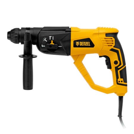 Перфоратор электрический DENZEL RH-1050-26, SDS-plus, 1050 Вт, 3.2 Дж, 3 плюс 1 режим