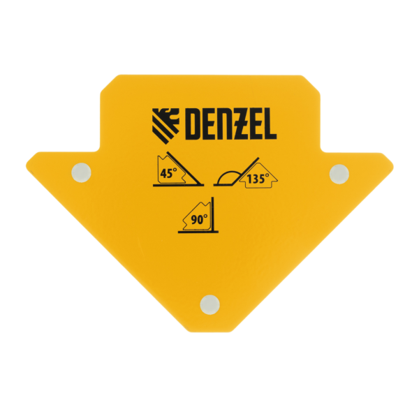 Фиксатор магнитный для сварочных работ DENZEL 97551, усилие 25 Lb