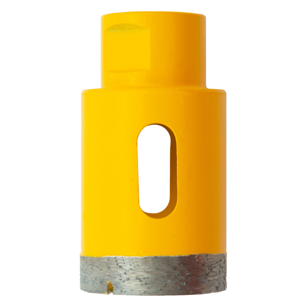 Сверло алмазное по керамограниту DENZEL 72687, 40 мм, М14, мокрая резка