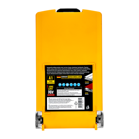 Набор сверл по металлу DENZEL, 1-13 мм, Р6М5-TiN, Golden Tip, 25 шт