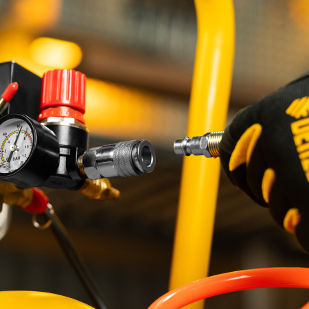 Компрессор безмасл. малошумный DENZEL DLP -3000/50, 3 кВт, 2х1,5 кВт,50 л, 2850 об/мин,500 л/мин