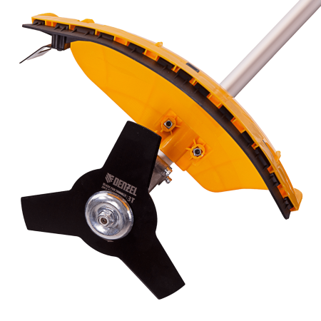 Триммер электрический DENZEL TE-1220, 1200 Вт, 380 мм, катушка, диск, разборная штанга