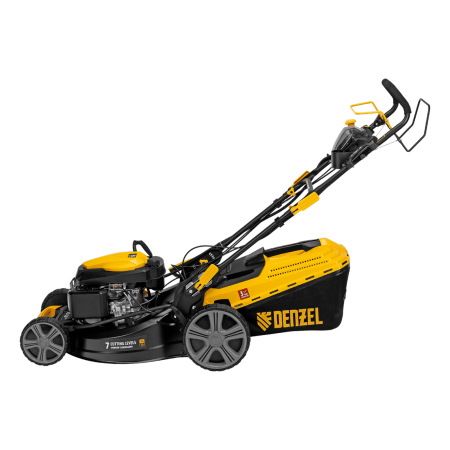 Газонокосилка бензиновая DENZEL GLD-520SP-VE, 196 см3, ширина 52 см, электрический старт