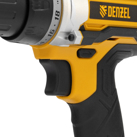 Дрель-шуруповерт аккумуляторная, бесщет. DENZEL BLDL-18-0 Li-Ion, 18 В