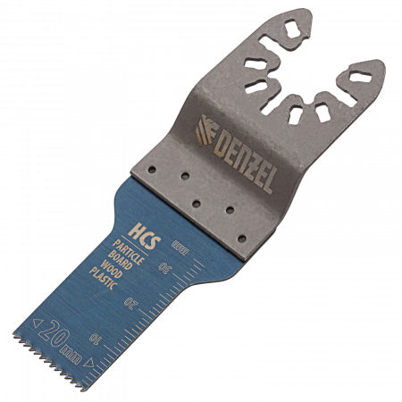 Насадка для МФИ DENZEL 782309 режущая пазовая прямая, HCS, по дереву, 20 х 1.4 мм Насадка для МФИ DENZEL 782309 режущая пазовая прямая, HCS, по дереву, 20 х 1.4 мм