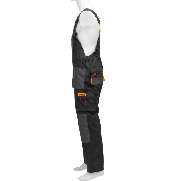 Полукомбинезон профессиональный рабочий DENZEL 65% полиэстер 35% хлопок, XXXL