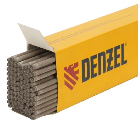 Электроды DENZEL DER-13/55, диам 3 мм, 2,5 кг., основное покрытие