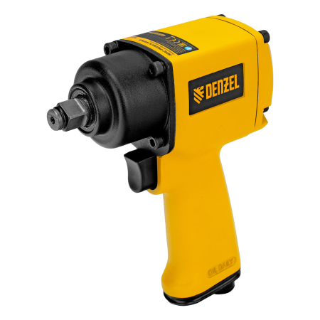 Ударный пневмогайковерт DENZEL IWS550 Compact, 1/2", 8500 об/мин, 710 Нм
