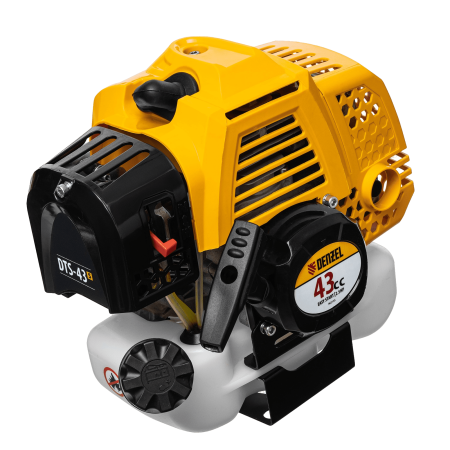 Триммер бензиновый DENZEL DTS-43S, 43 см3, разъемная штанга, состоит из 2 частей