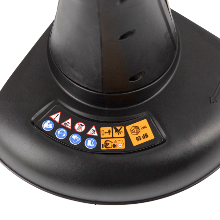 Триммер электрический DENZEL TE-350, 350 Вт, 260 мм, катушка полуавтомат