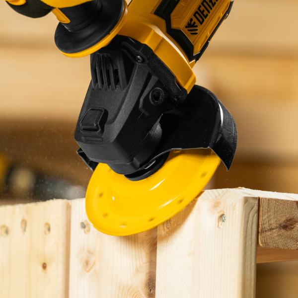 Чашка твердосплавная зачистная DENZEL, 125 мм, Наклонная, среднее зерно #16