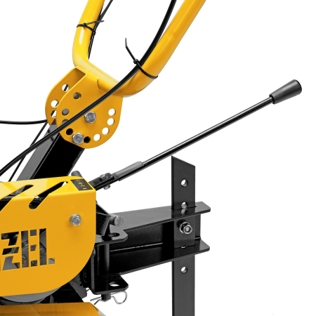 Мотоблок DENZEL DPT-270SB, 7 л.с., ремен.сцеп, фрез 3х4, ШОМ, без колес, передачи 2В/1Н