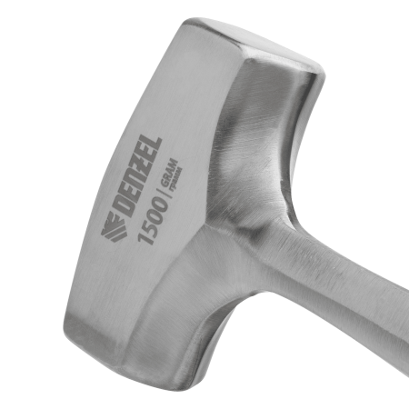 Кувалда DENZEL 1,5 кг, цельнометаллическая, двухкомпонентная рукоятка