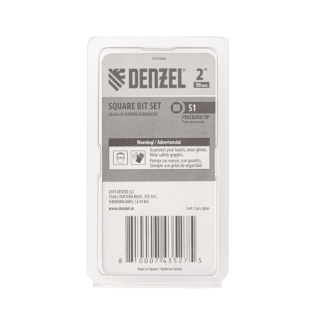 Набор бит DENZEL S1x50, 5 шт. Набор бит DENZEL S1x50, 5 шт.
