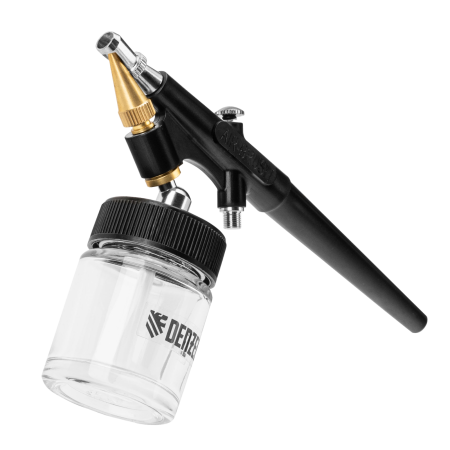 Аэрограф с нижним бачком DENZEL AB2, 0,8 мм, 22 мл, 11 л/мин