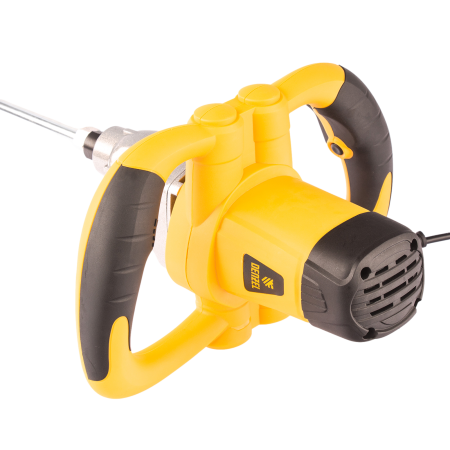 Миксер строительный DENZEL EM-1-1220, 1220 Вт, 0-480/0-800 об/мин